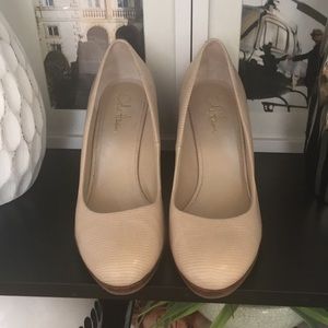 Cole Haan Bone Colored Wedges